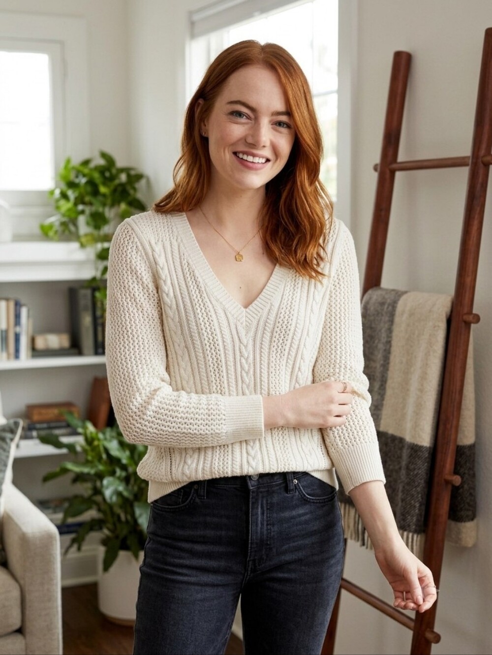 Banana Republic Cable Knit Sweater